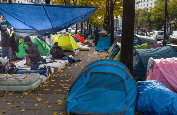 Migrants à Paris