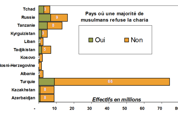 Pays ou les musulmans refusent la charia